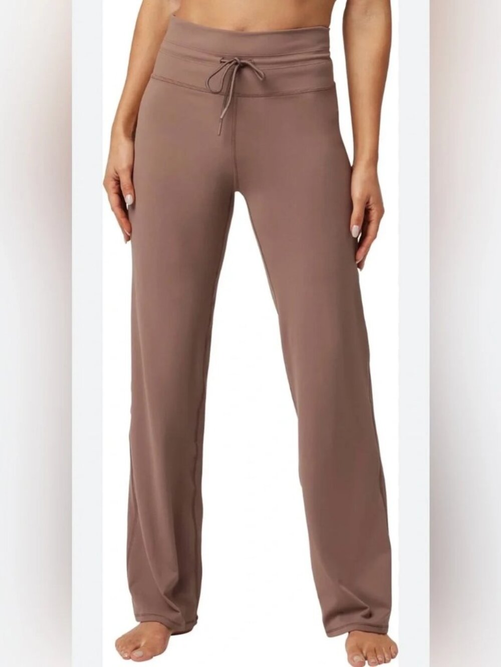 Vuori Wide Leg Pants in Clove Brown, XL